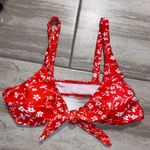 Zaful Floral Tie Bikini Top Photo 0