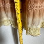 Vintage Tiered Maxi Skirt, Cottagecore Boho Prairie Y2K‎ Hippie Large Yellow Photo 2