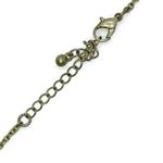 Handmade Infinity & Beyond Gold-Tone Reversible Necklace Photo 4