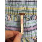 Free People  Shorts Womens XS Blue Striped Get Free Pull-On Smocked High Rise Photo 4