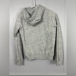 Hollister  Embroidered Gray Pullover Fleece Hoodie Sweatshirt Small Preppy Cute Photo 6
