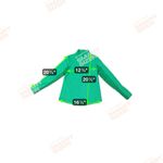 IBKUL Womens Golf Long Sleeve Mock Solid Top Green Sun Shit Size XS Photo 6