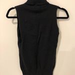 Black Sweater Turtleneck Tank Size M Photo 0