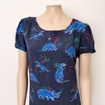 Modcloth [] Always On The Move Way Easy Dinosaurs Novelty Mini Shift Dress Sz XL Photo 9
