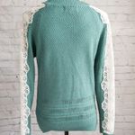 Listicle Teal Sweater Sz Small Photo 2