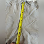 Lane Bryant NEW  Wide leg Pull on‎ Linen Pants Sand Tan Minimalist Neutral 0237 Photo 6