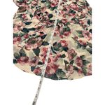 Allison Joy  floral long sleeve ruffle women's top‎ size M Photo 5