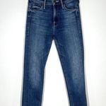 Mother Sz 24 The Mid Rise Dazzler Jeans in Satisfaction Guaranteed Blue Photo 1