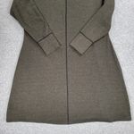 Cloud Chaser Sweater Dress Womens 2X Brown Olive Seamed A-line Pull On Midi Photo 6