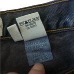 Calvin Klein  galaxy painted black denim shorts high waisted Size 29 Photo 4