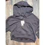 American Eagle  Outfitters Seriously Lived In Gray Pullover Hoodie Sweatshirt Med Photo 2