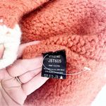 POL Longline Chunky Knit Cardigan S Orange Photo 5