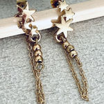 Lulus Star + chain earrings Photo 0