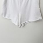 Aerie [] White High Rise Beach Party Pull On Sweatshorts Dolphin Hem Size Large L Photo 9