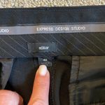 EXPRESS Black Editor Straight Leg Dress Pants 4R Photo 3