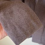 Quince brown organic cotton knit blazer Size XS Photo 4