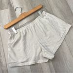 Brandy Melville Shorts striped keira womens Cream (one size) loungewear sleep Photo 1