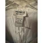 Monroe And Main Blue And White Layered Top With Sequin Star Design Size XL Photo 7