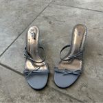 BP Y2K blue bow kitten heels Photo 1