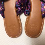 Matilda Jane  Clothing Daydream Flip Flop Satin Floral Sandals Size 7 - NEW Photo 5