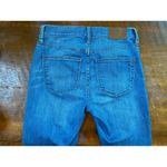 Madewell  Cali Demi Boot Jeans 26 Chewed Hem- Cropped High Rise Button Front -EUC Photo 8