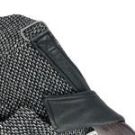 St. John Blazer Size 2 Black Leather Detail 3 Button Photo 3