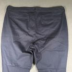 Old Navy  Pants Women 18 Navy Blue Skinny Stretch Adjustable Waist Flat Front NWT Photo 10