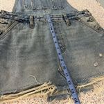 Abercrombie & Fitch  Overall Skirt Light Wash Denim Mini Dress Women’s Size S Photo 8