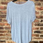 Fifth Sun Gray Graphic Champagne Campaign Short Sleeve T-Shirt Women's Medium Photo 3