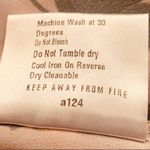 Peach w/ green flower print pussy bow blouse. GUC Pink Size 8 Photo 7