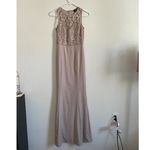 Lulus LULU’S Oak And Elm Taupe Lace Maxi Dress Photo 3
