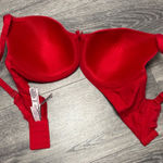 Victoria's Secret  Red Body By Victoria Lined Demi Padded Underwire Bra 34DDD 404 Photo 0