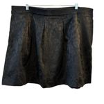 Daisy Fuentes Women's 2XL Black A-Line Knee Length Skirt Side Zip with pockets Photo 8