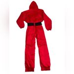 Rare vintage red Nils skiwear hooded snowsuit Size 12 Photo 5