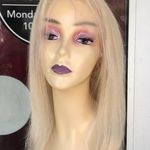 Fulllace Human hair blonde 613 Remy silky lace Wig Photo 0