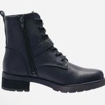 SOUL Naturalizer Black Combat Boots Size 6.5 Photo 1