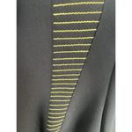 Escada Vintage Navy Blue Gold Stripe Embroidered Blazer Jacket Size 38 Medium Photo 3