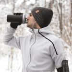 Warm Beanie Hats for Men Women, Fleece Lined Beanie Warm Winter Caps Unisex Fashion Knit Cuffed Cap Photo 5