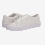 Madewell Sidewalk Low Top Leather Size 7 White Sneakers Casual, Walking, Fashion Photo 2