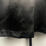 Armani Exchange Black Satin Bell Sleeve Shift Dress Photo 5