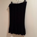 Missoni Black Chevron A-Line Skirt Size Medium Photo 2