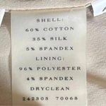 Ann Taylor Animal Leopard Print Silk Exposed Zipper Pencil Skirt Size 4 S Small Photo 4