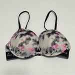 PINK - Victoria's Secret  Wear Everywhere Super Push Up Tie Dye Bra 32C Photo 2