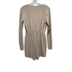 Missguided Crepe Wrap Playsuit Romper Stone Size 6 Photo 6