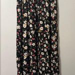 Patrons of Peace Black Floral Maxi Skirt Size Small Photo 0