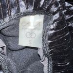 Calia by Carrie Underwood Womens Effortless Velvet Hoodie Sweatshirt SZ S Black Photo 2