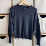 Something Navy  crew neck sweater Photo 0