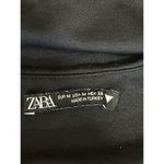 ZARA  Women's Black Sleeveless Racerback High Neck One Piece Bodysuit Tank Top M Photo 2