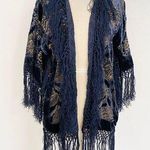 Denim & Supply Ralph Lauren Ralph Lauren beautiful velvet Denim & Supply fringe kimono Photo 0