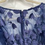 Carmen Marc Valvo Sz 12 INFUSION
Blue 3D Floral Mermaid Gown $495 MSRP NWT Photo 6